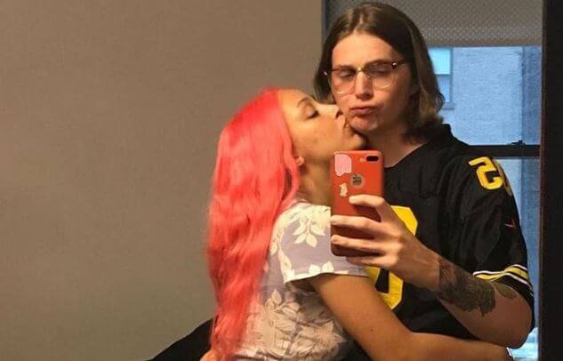 Deborah Elizabeth Sawyer’s daughter, Doja Cat with her ex-boyfriend Johhny Utah.